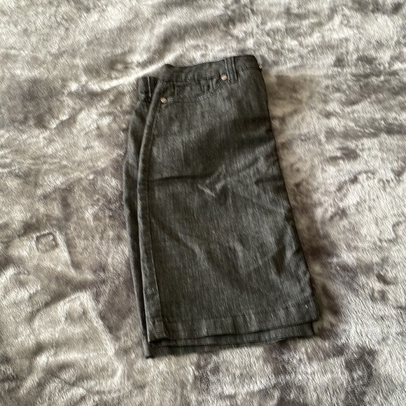 Santana Jean Skirt Black Size 8 - Picture 7 of 7